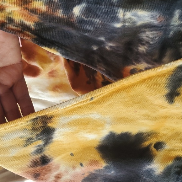 Earthbound Trading Co. Tie dye, flare leg jumper - Picture 5 of 8